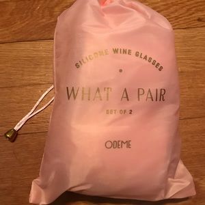 Odeme silicone wine glasses